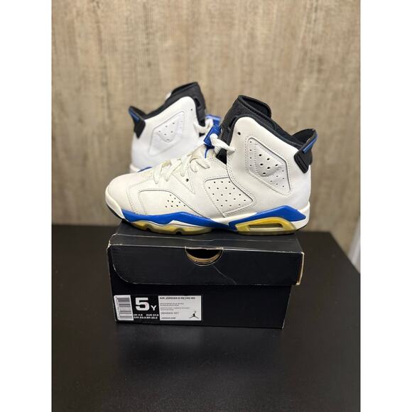 Jordan Other - SZ 6y - Youth Jordan 6 Retro Sport Blue 2014 (gs)